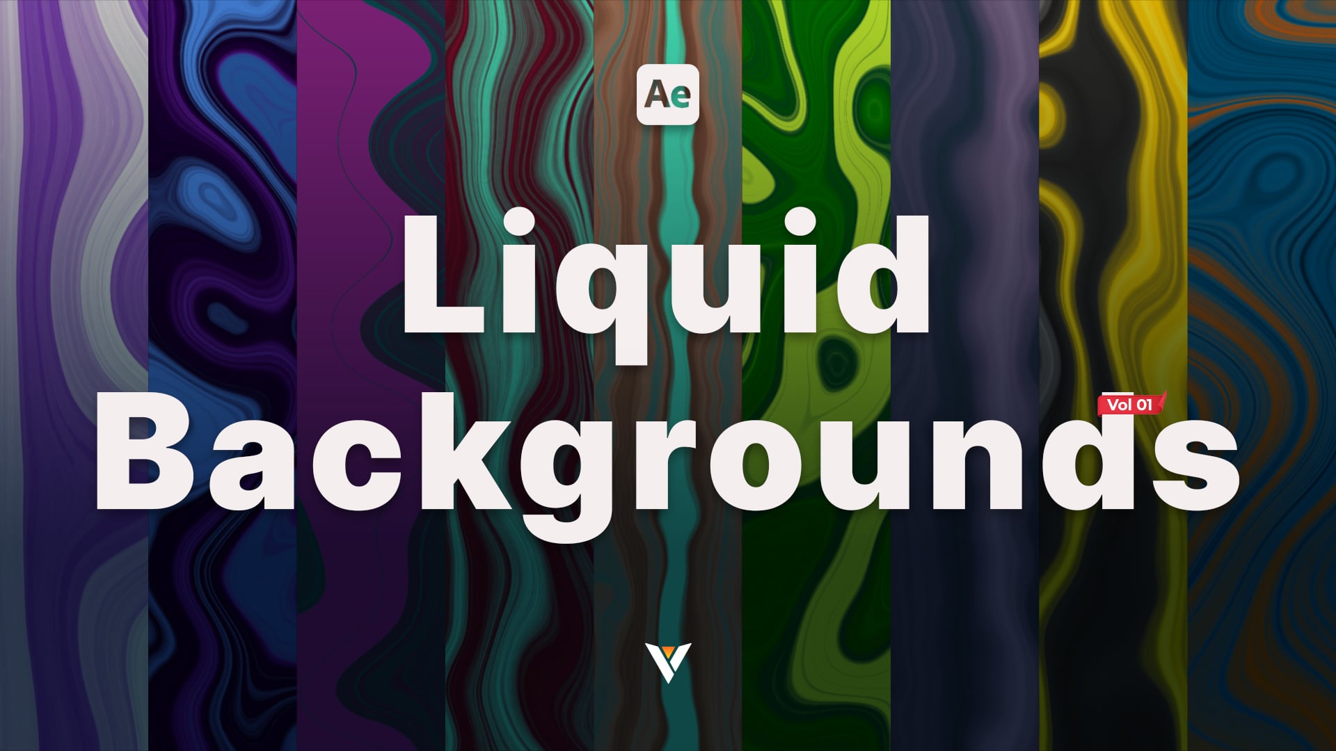 Liquid Backgrounds AE Vol 01