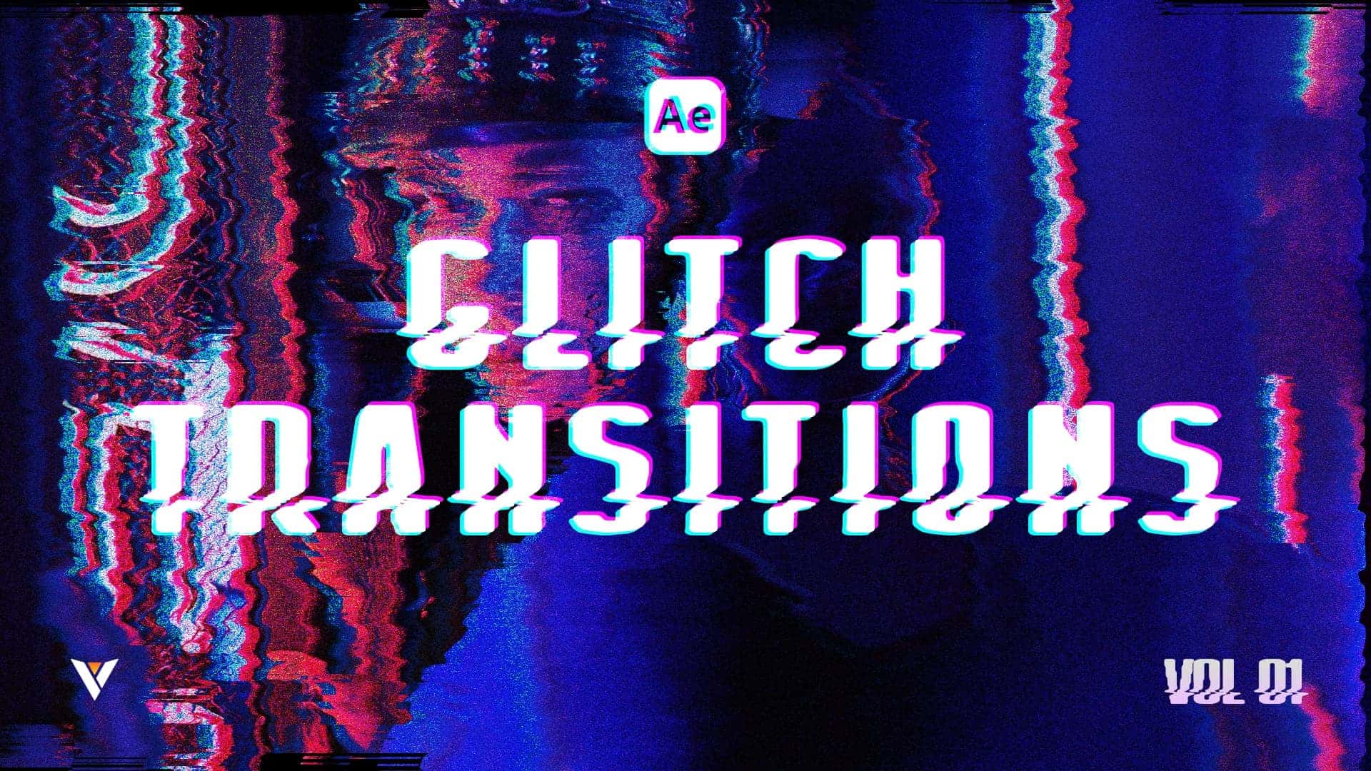 Glitch Transitions AE - Vol 01